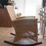 Rocking - chair rattan