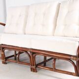 Rattan lounge