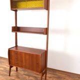 Mid-Century Teak Veno Wall Unit, 1960s.