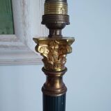 Corinthian brass lamp base