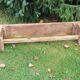 Banc de ferme en chêne