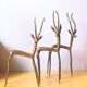 African antelopes in brass 70s