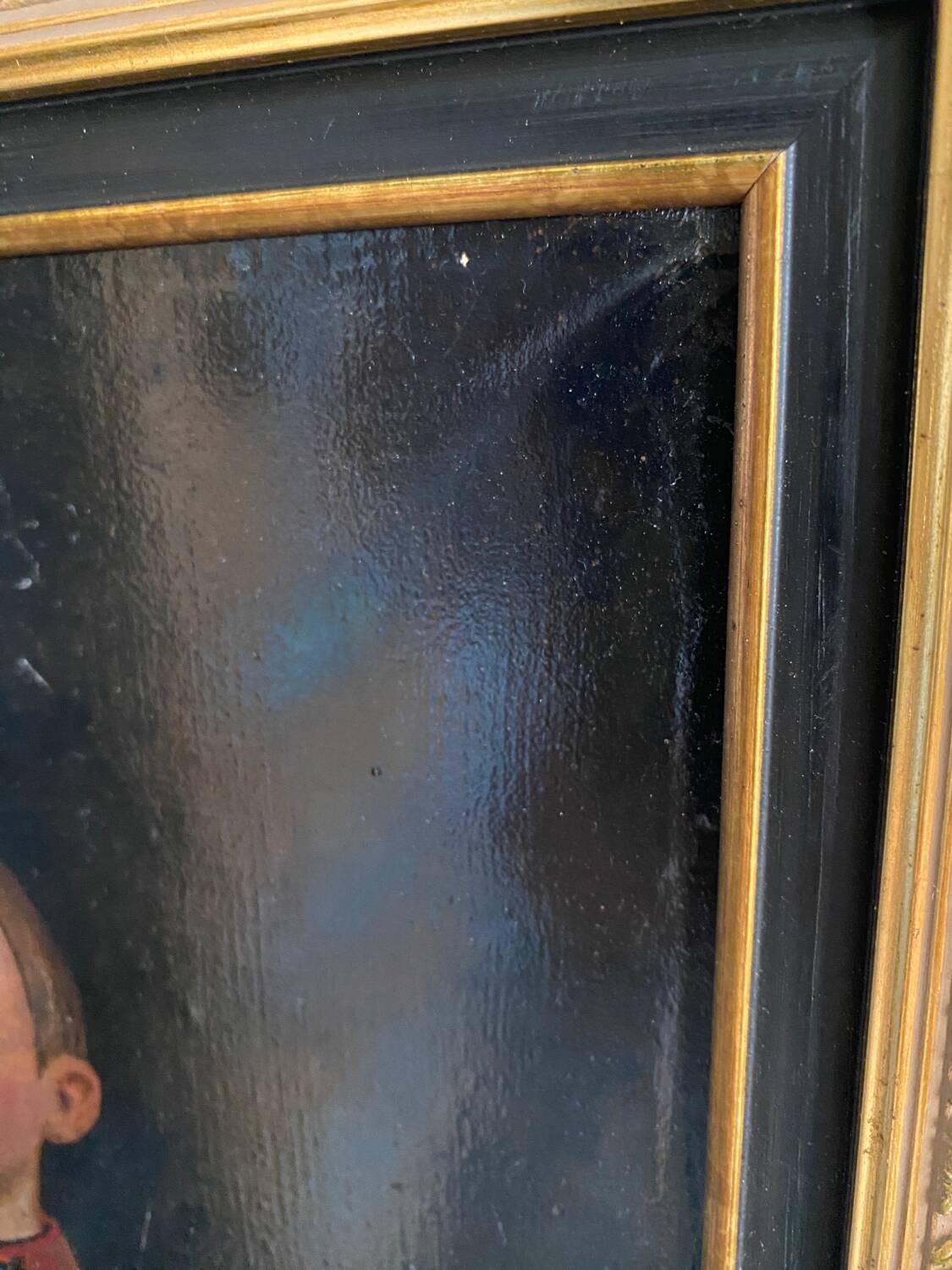 Portrait old soldier 19th