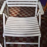 4 fauteuils de jardin pliants R Gleizes