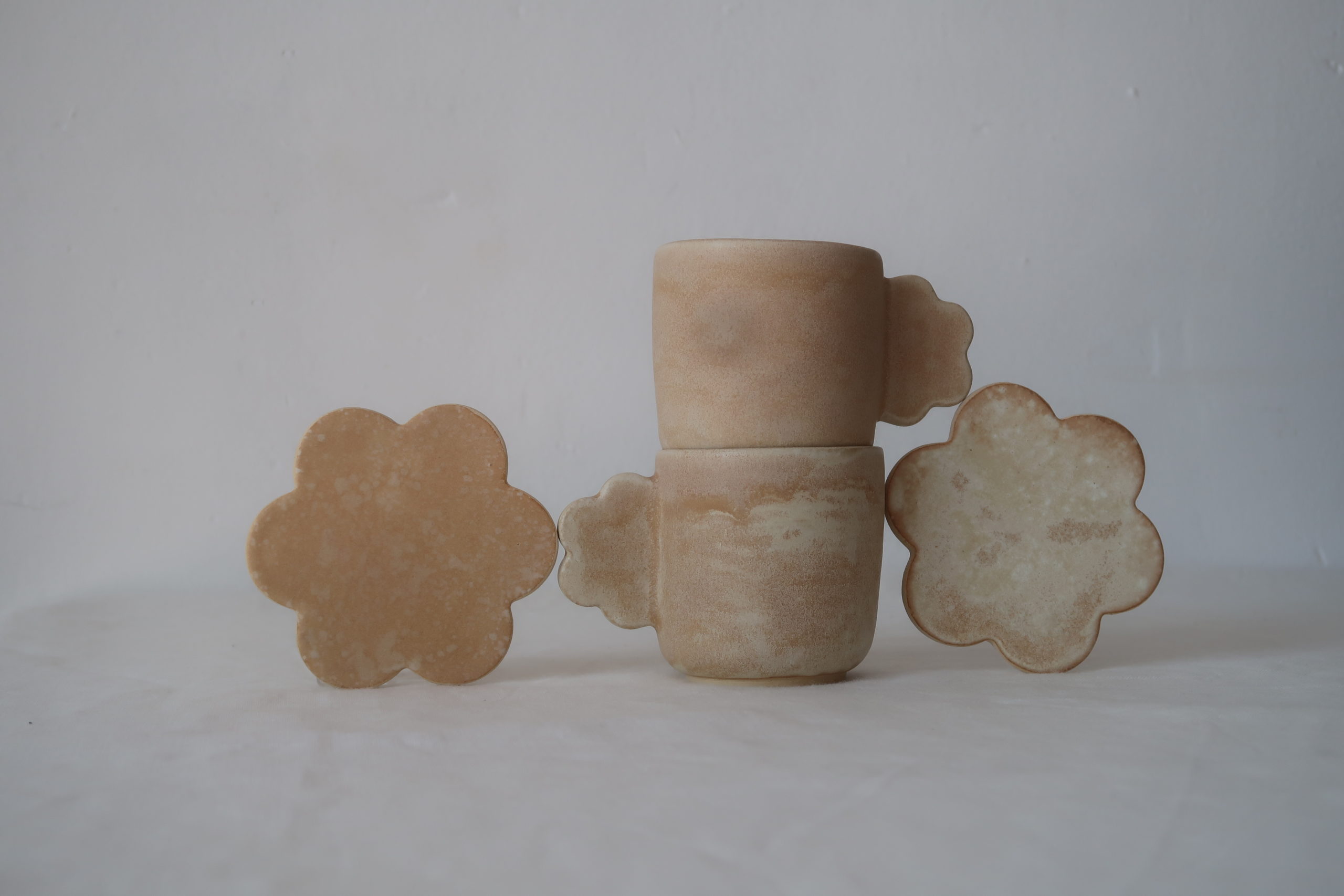 Flower cup with cup - Vagabonde Création