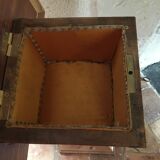 Marquetry table/pedestal table