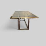 Important Dining Table by Romeo Rega, Italian Design Circa 197