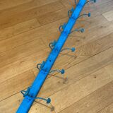 Wall-mounted coat rack with 7 hooks, length 191 cm
