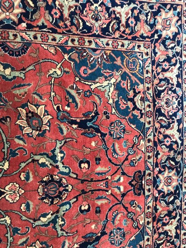 Old persian rug Sarogh 140 x 196 cm