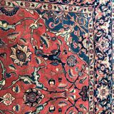 Tapis ancien persan Sarogh fait main 140x196 cm