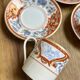 Set of 6 coffee cups with saucers - Haviland - Imari red