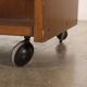 Vintage kitchen sideboard in laminate and walnut veneer, 1970s design.