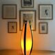 Large vintage PopArt zipped lamp. Italy, 1980s.