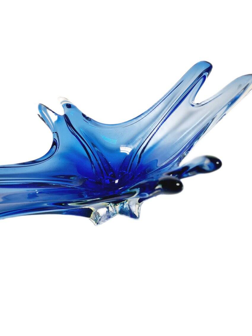 Postmodern Murano glass fruit bowl, Italy, 1950s