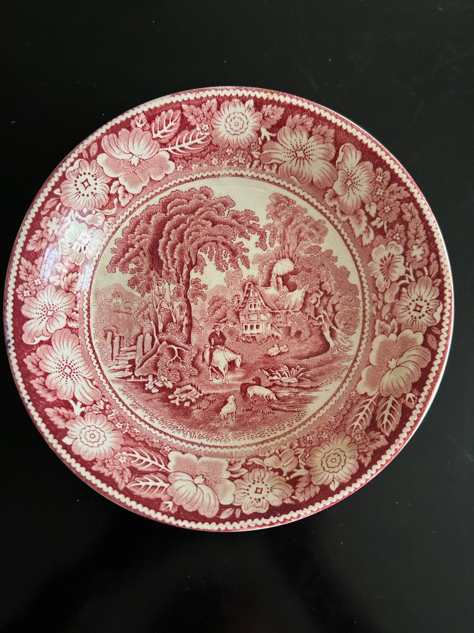 4 WR Midwinter Ltd "Rural England" English plates