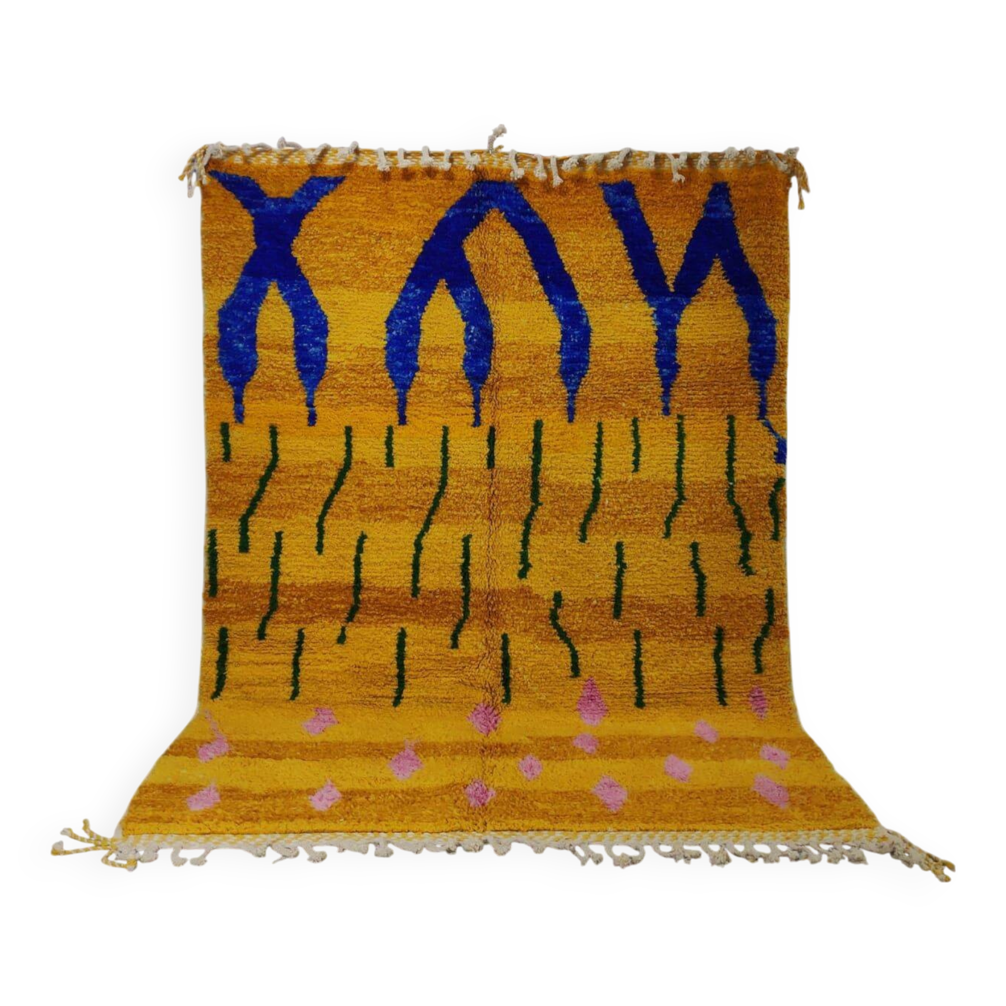 Handmade Berber wool rug 300X200 cm