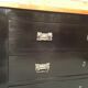 Black chest of drawers