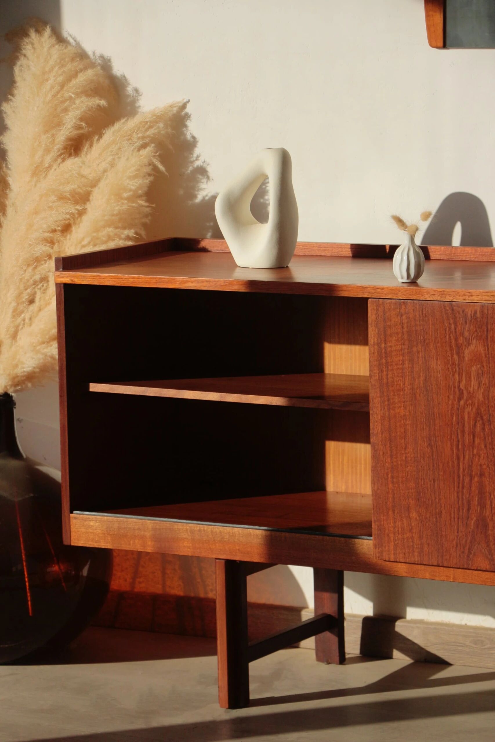 Large Scandinavian teak sideboard – Danish design – 1960s