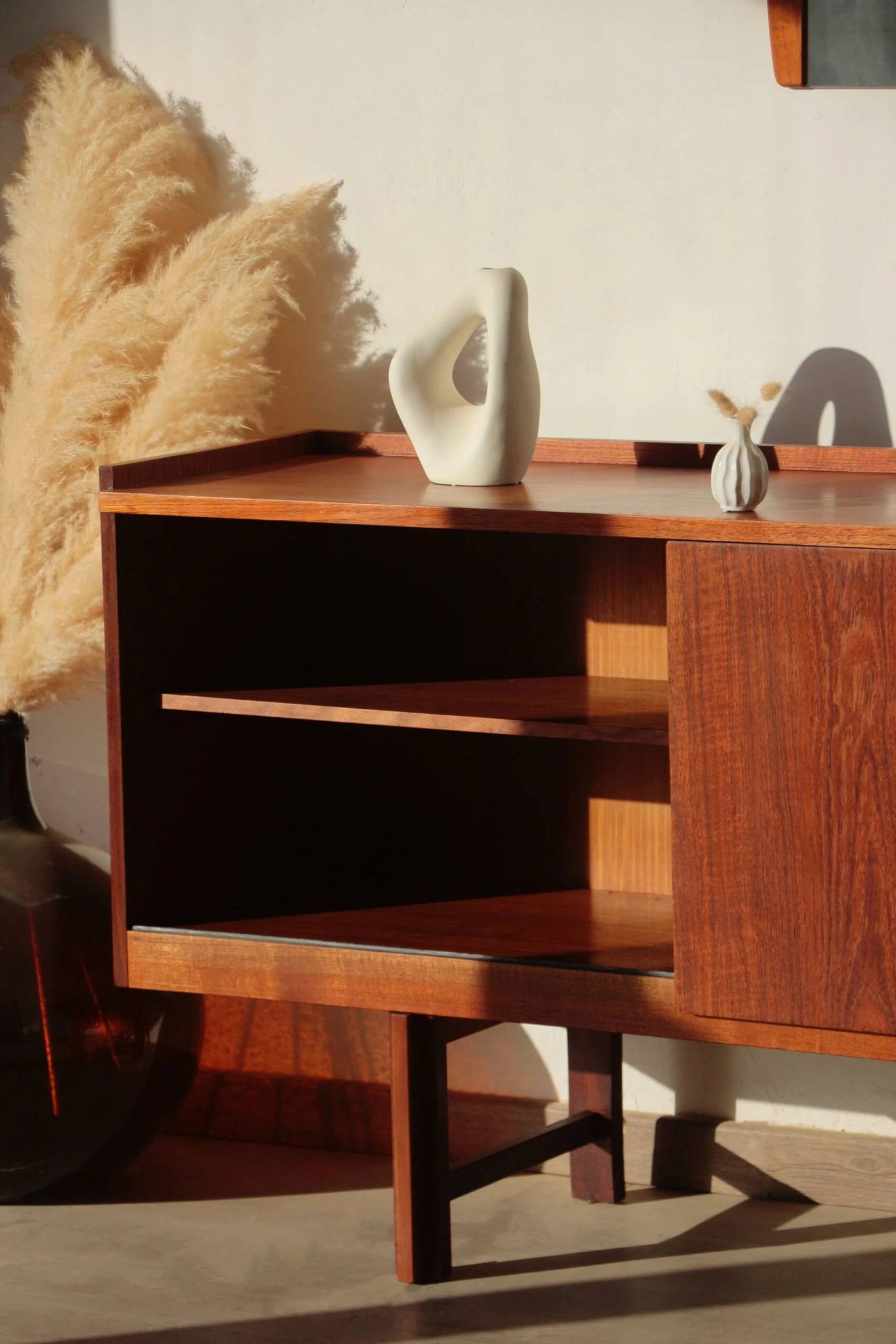 Large Scandinavian teak sideboard – Danish design – 1960s