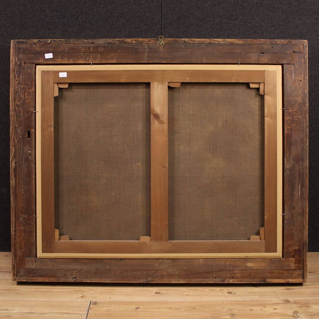 French painting of the 19th century: Solomon and the Queen of Sheba