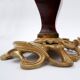 Pair of Napoleon III style gilt bronze Candle Holders