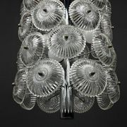 Vintage crystal chandelier Dandelion, Italy, 1960s