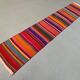 Old Turkish narrow Kilim Runner 283x51 cm shabby chic, vintage kelim