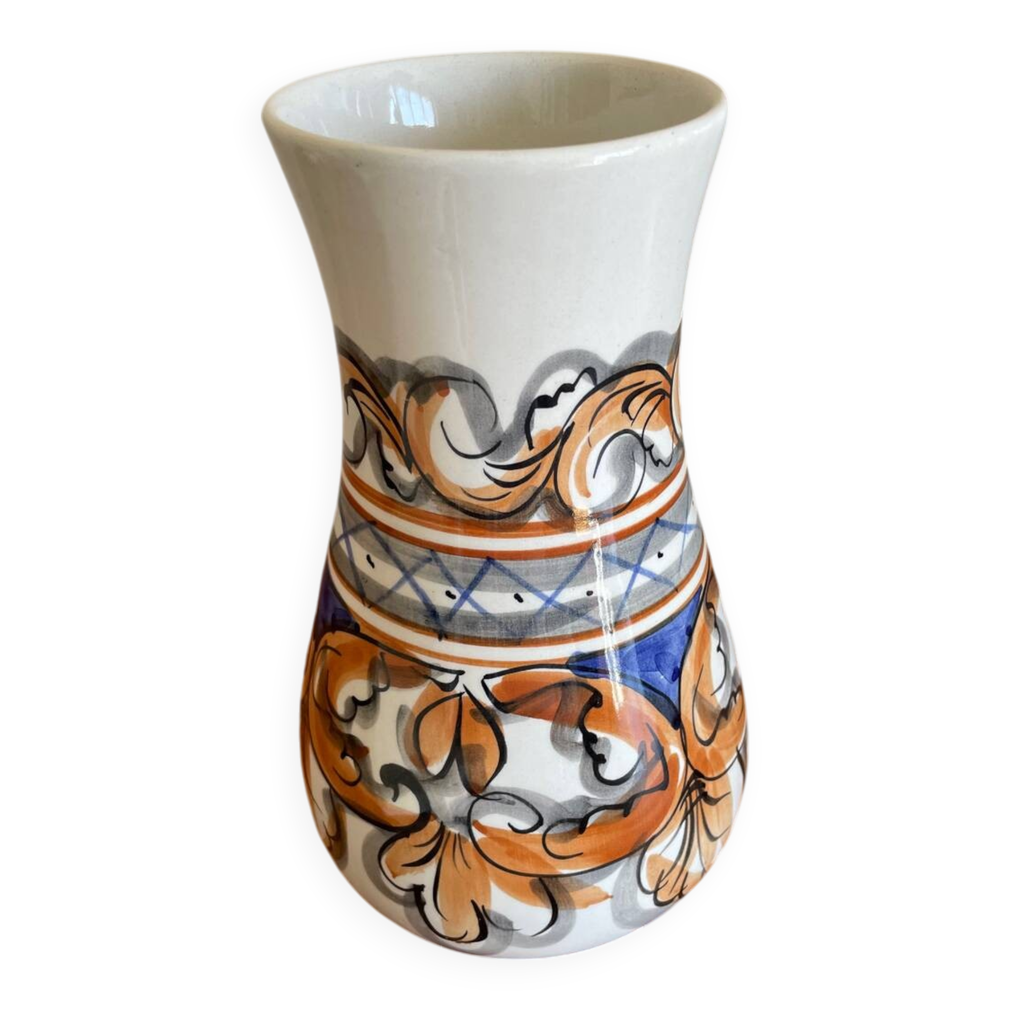 Hand painted vase Portugal