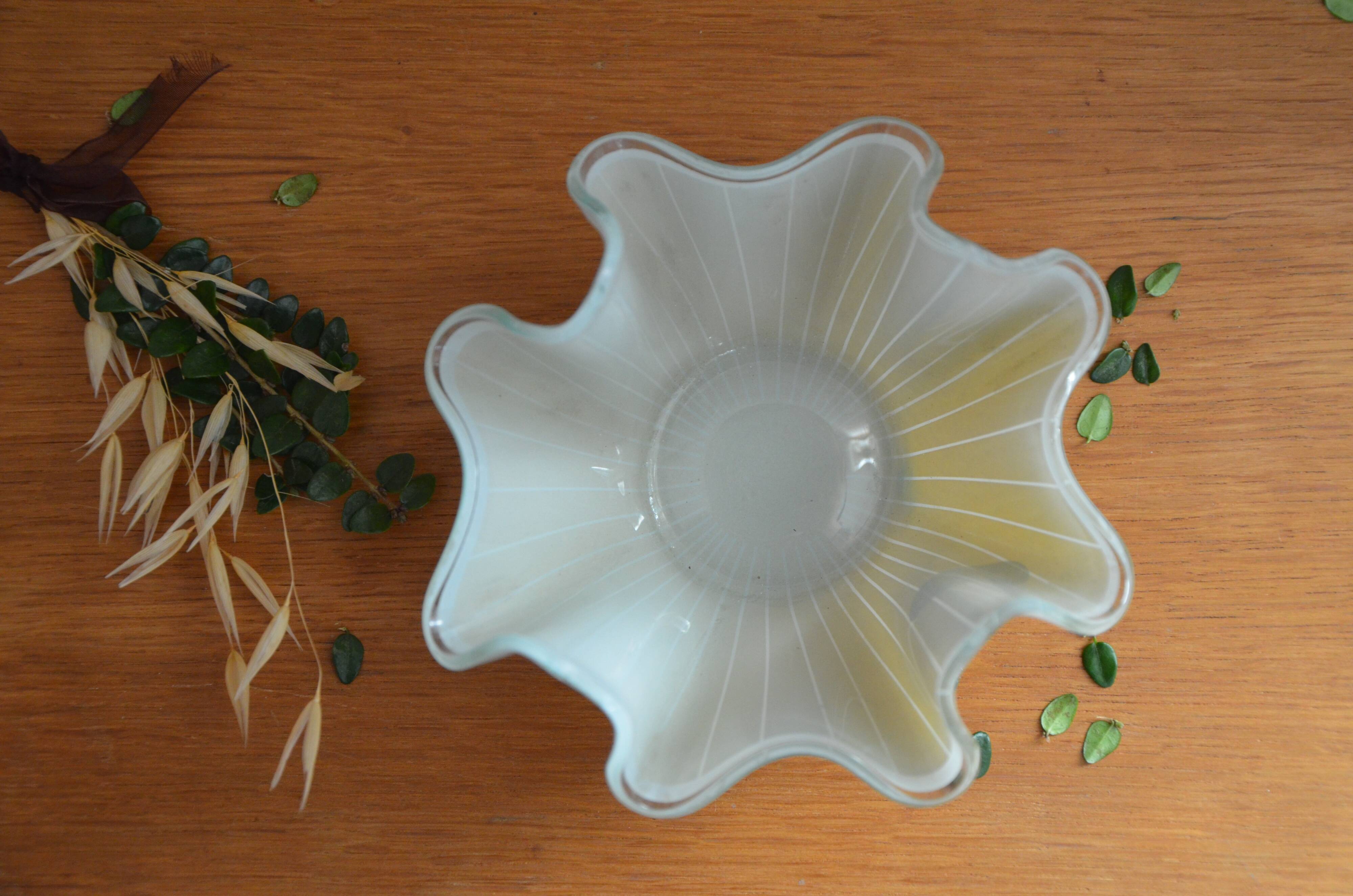 Chance Brothers handkerchief vase