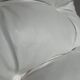 White faux leather armchair by Christian Koban for DOM edition