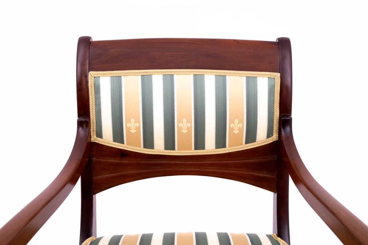 Armchairs, Northern Europe, circa 1890. After renovation.