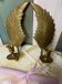 Paire d’appliques anciennes en bronze /laiton