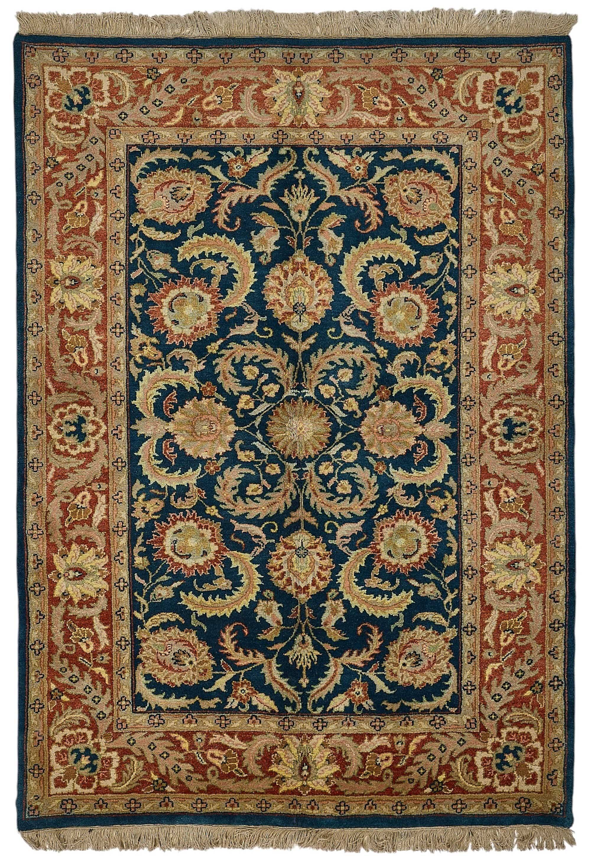 Turkish Handknotted Wool Oushak Rug 165 cm x 236 cm