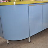 Two-tone formica sideboard