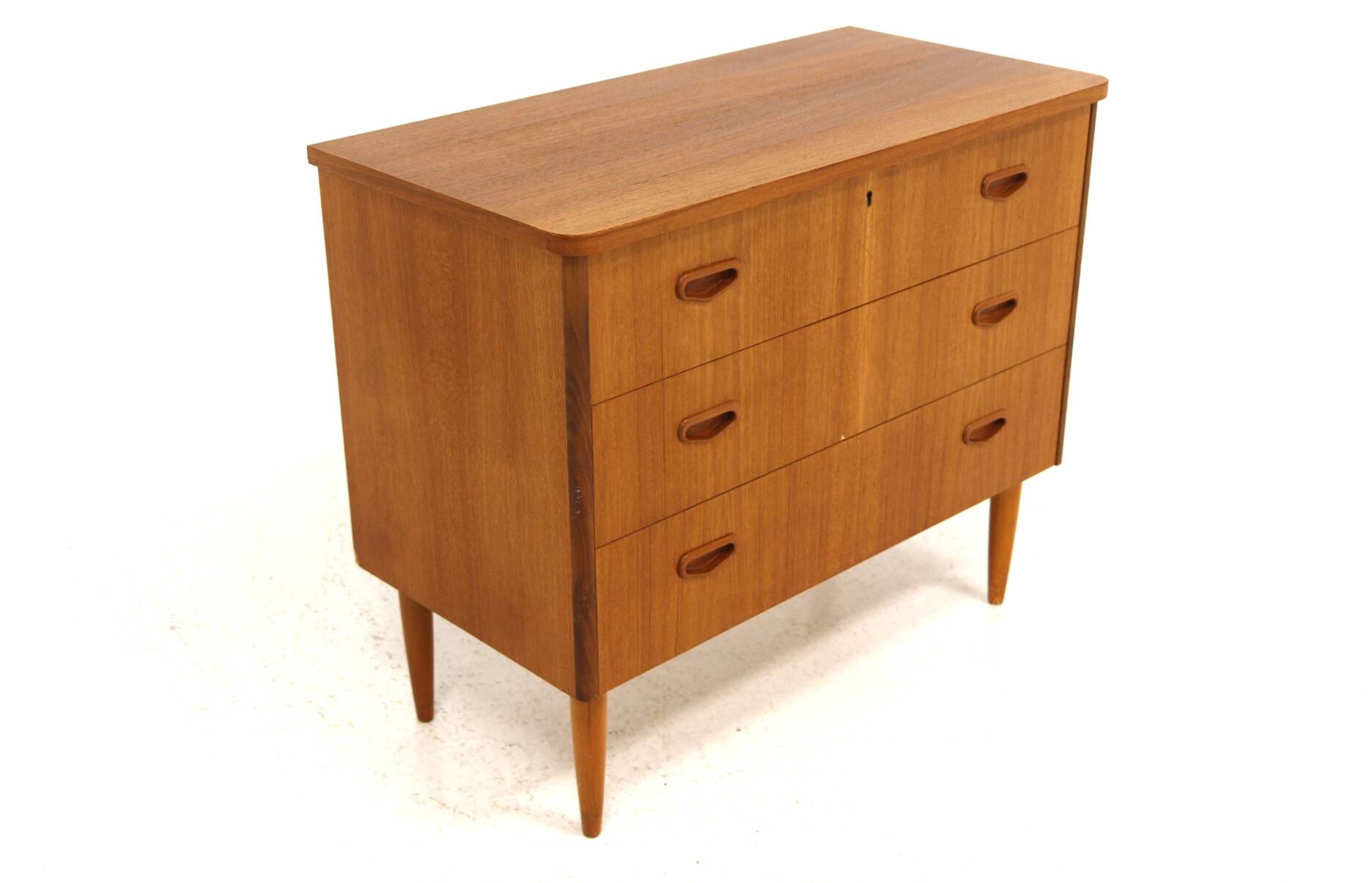 Scandinavian teak chest of drawers, Sweden, 1950