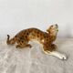 Vintage Royal Dux Figurine – Porcelain Cheetah – 21 cm