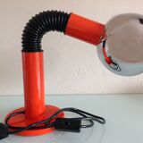 Orange eyeball lamp and chrome globe 60/70