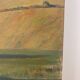 Tableau ancien, paysage Monts du Lyonnais daté 1948 et signé