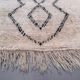 Moroccan Berber rug 200x142 cm vintage Beni Ourain, Atlas, tribal, clearance