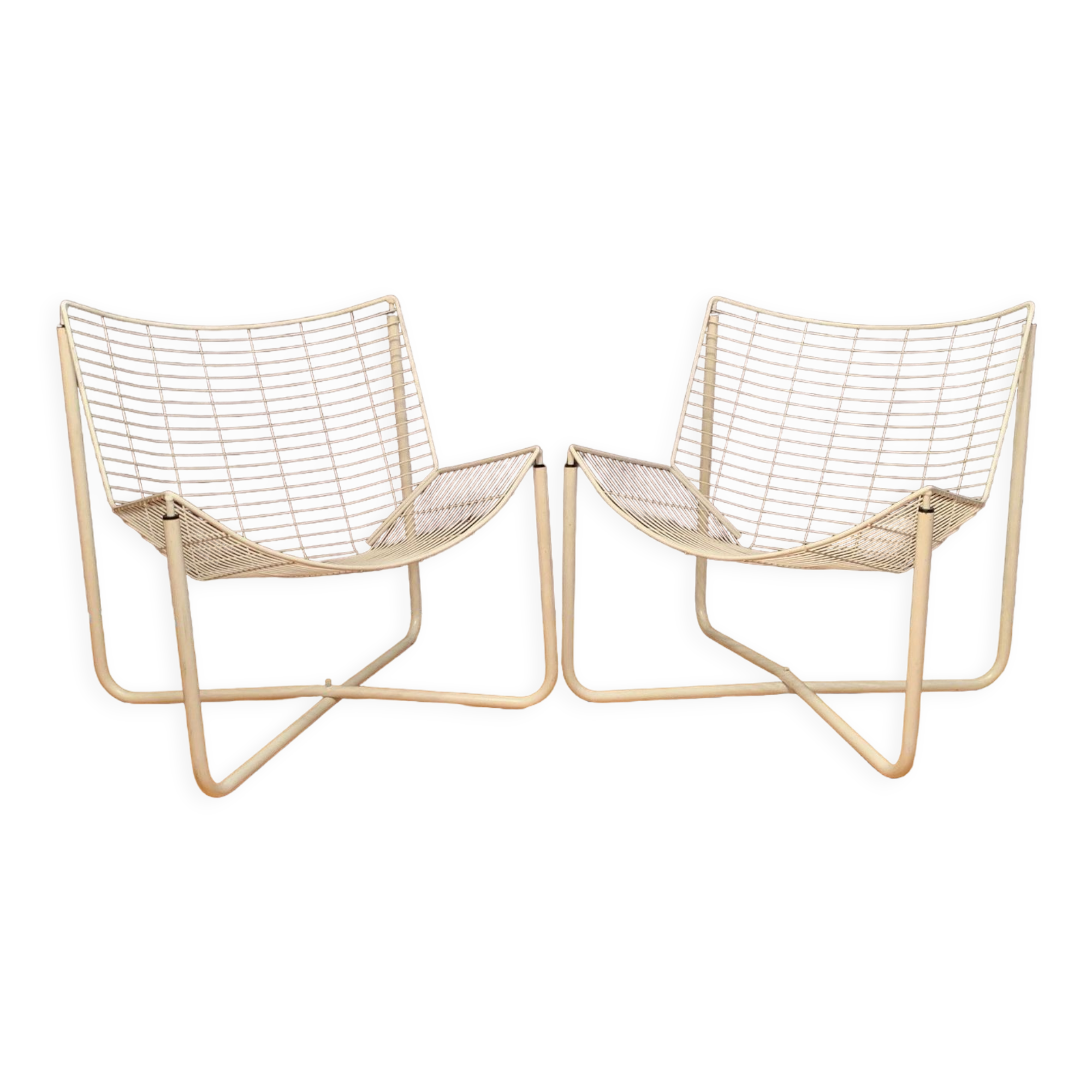 Pair of Järpen armchairs by Niels Gammelgaard, Ikea, 1980s
