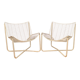 Pair of Järpen armchairs by Niels Gammelgaard, Ikea, 1980s