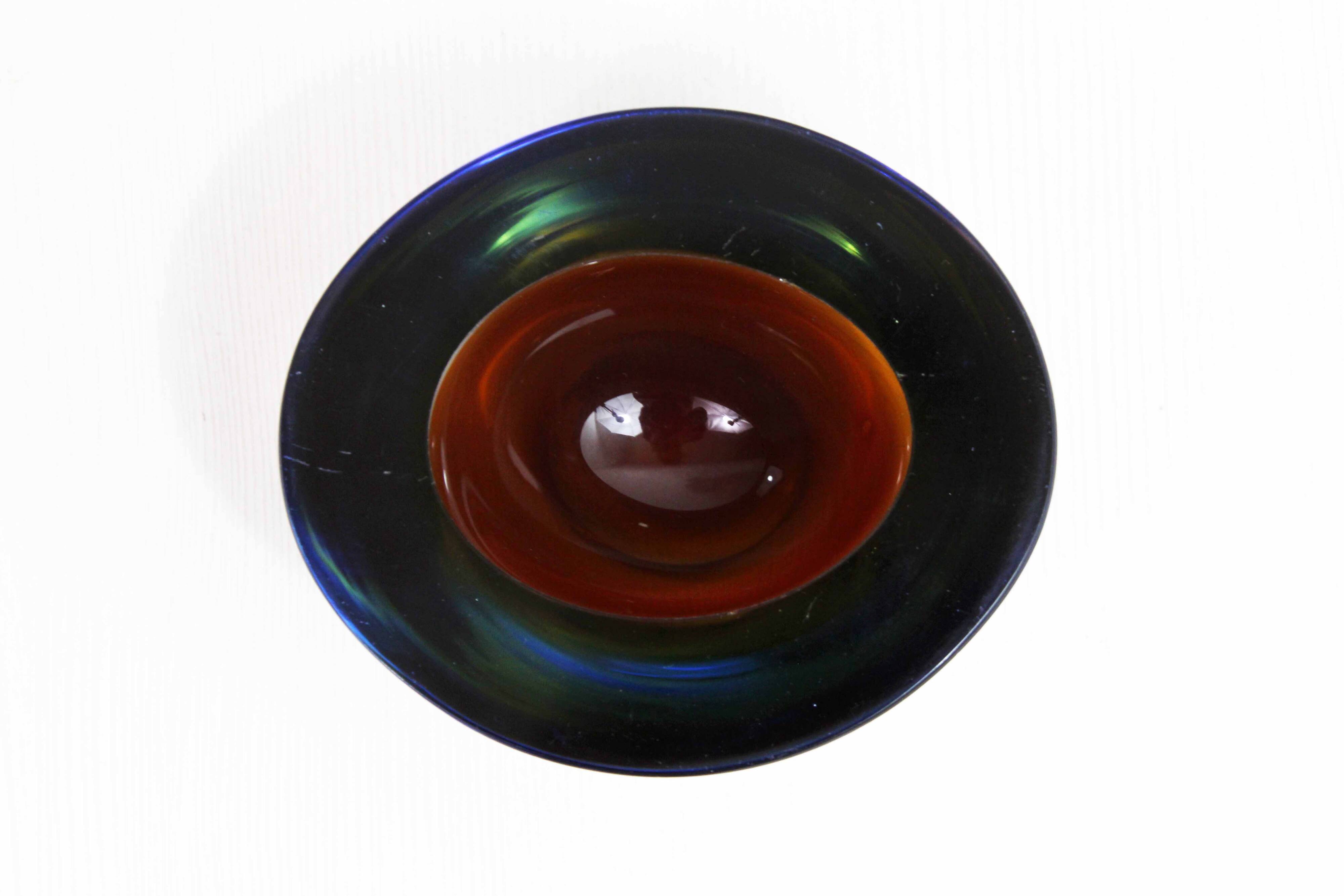 Murano glass ashtray