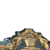 Louis XVI style ice cream fronton bouquet