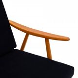 Pair of armchairs, Czechoslovakia, manufacturer TON, 1960s. After renovation.