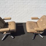 Pair of armchairs by Karl Dittert to Giroflex, 1960