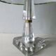 Lamp Art Deco glass and brass 40 years