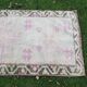 Vintage Turkish hallway rug 92x380 cm