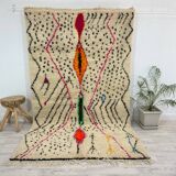 Handmade moroccan berber carpet 260 x 160 cm