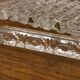 12 porte-couteaux en cristal au plomb vintage