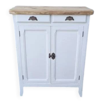 Buffet parisien blanc